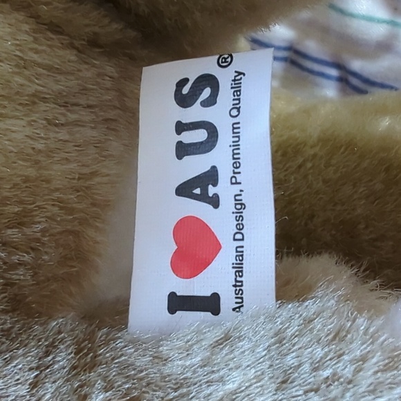 Like New I Love Aus Australia Plush Kangaroo Baby Joey Koala Bear Set - Picture 6 of 7